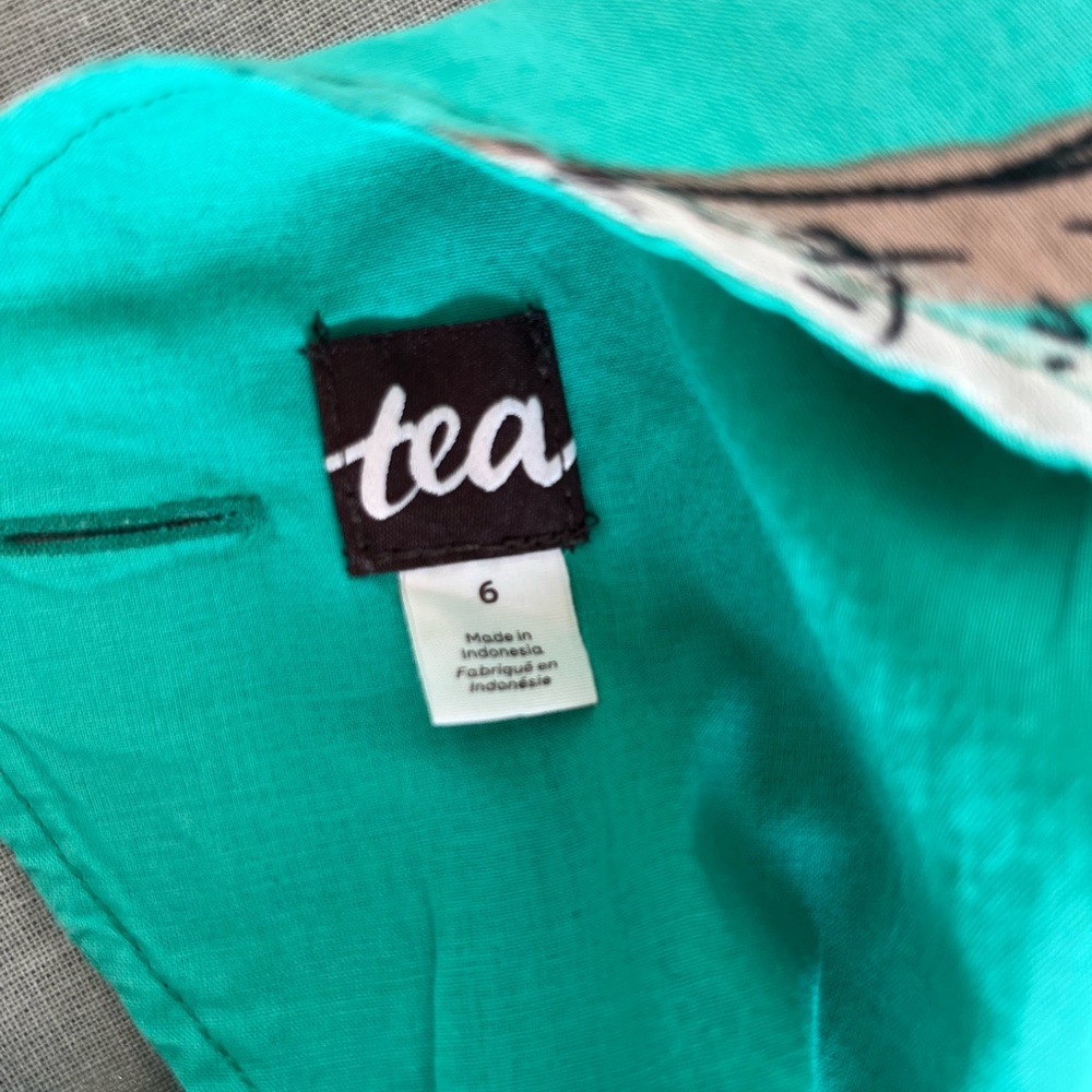 Tea Collection Button Back Skirted Dress - Picture 5 of 5